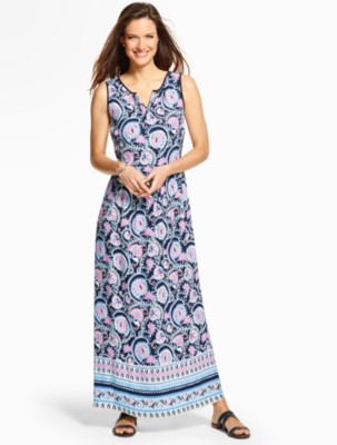 paisley floral dress
