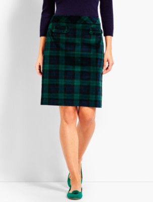 skirts 60s skirt mini plaid talbots tweed denim 1960s velveteen womens line