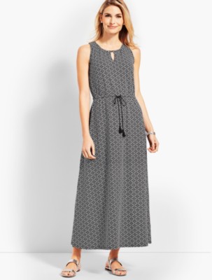 casual jersey maxi dress
