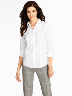 The Perfect Wrinkle Resistant Long-Sleeve Shirt - Talbots