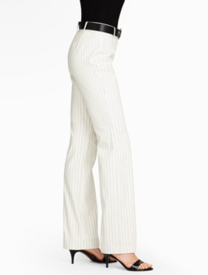 pinstripe bootcut pants mens