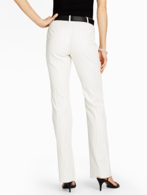 pinstripe bootcut pants mens