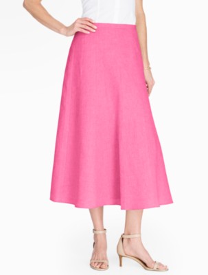 Madison Linen Maxi Skirt