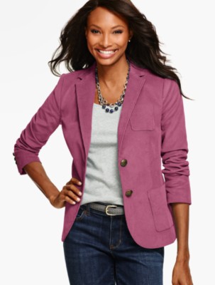 Corduroy Blazer - Talbots