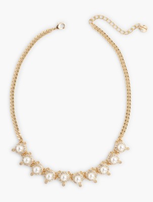 Dancing Pearl Necklace - Talbots