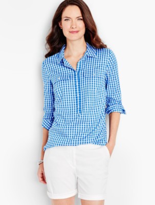 Gingham Popover