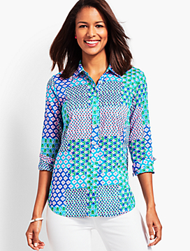 Dress & Button-Down Shirts for Women | Talbots